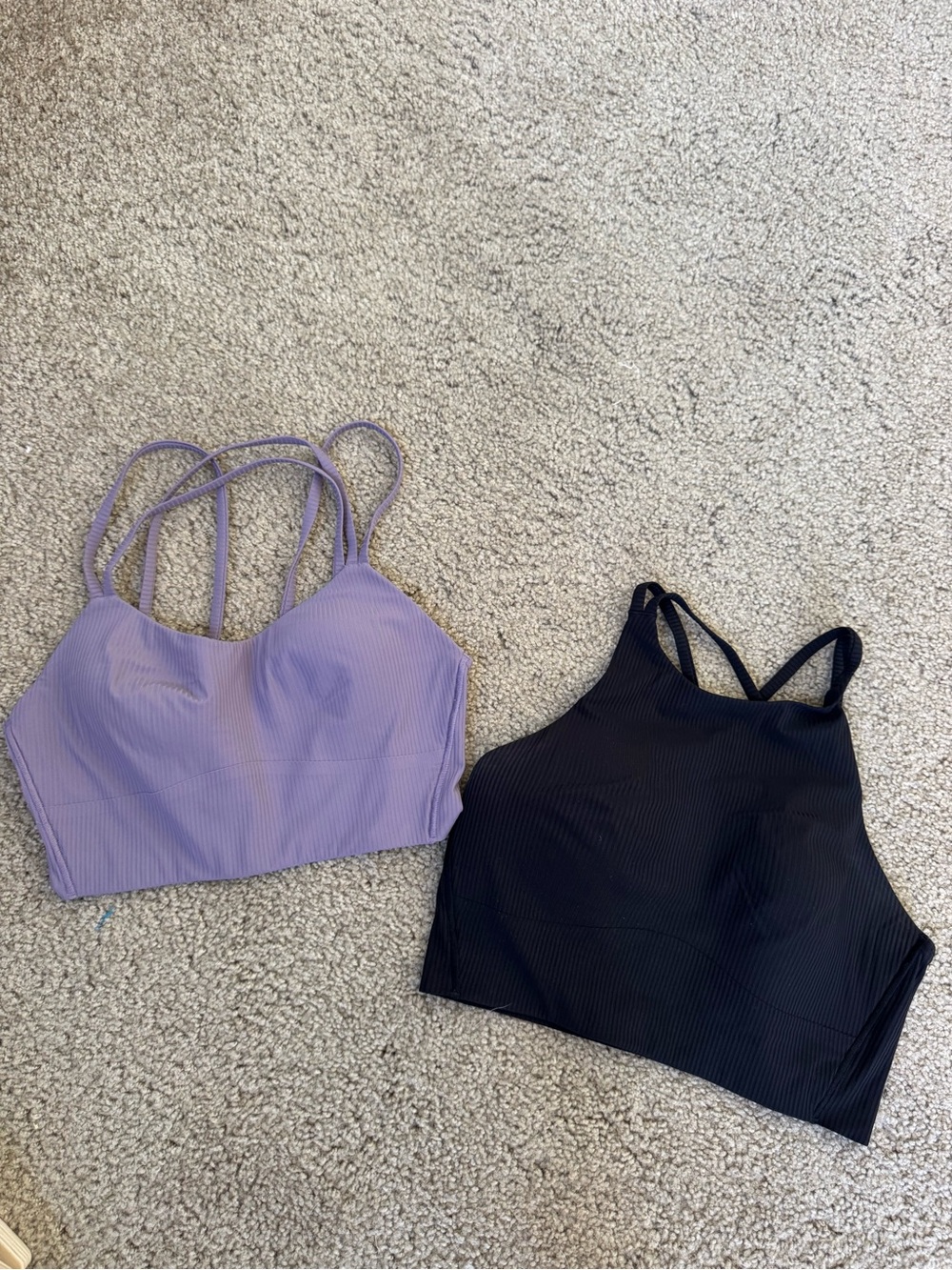 2 lululemon like a cloud bras